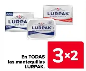 Carrefour Lurpak mantequillas oferta