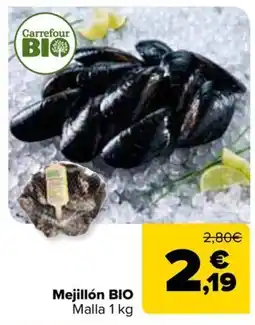 Carrefour Carrefour Bio mejillón bio oferta