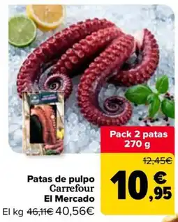 Carrefour Carrefour patas de pulpo oferta