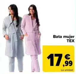 Carrefour Bata mujer TEX oferta