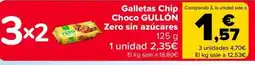 Carrefour Galletas Chip Choco GULLÓN Zero sin azúcares oferta