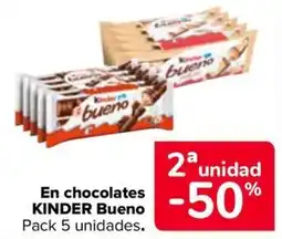 Carrefour Kinder bueno oferta