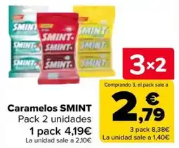 Carrefour Caramelos SMINT oferta