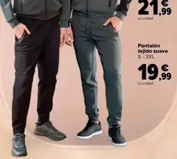 Carrefour Pantalón tejido suave oferta