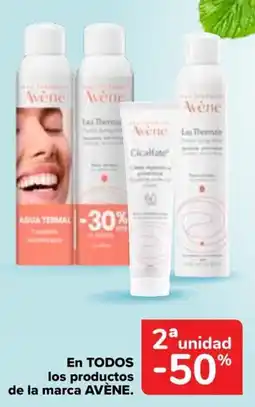 Carrefour Avène en todos los productos de la marca oferta