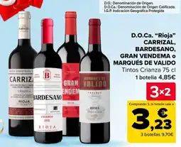Carrefour Carrizal, Bardesano, Gran Vendema o Marqués de Valido oferta