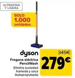 Carrefour dyson fregona eléctrica pencilwash oferta