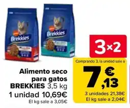 Carrefour Brekkies Alimento seco para gatos oferta