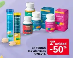 Carrefour Onevit en todas las vitaminas oferta