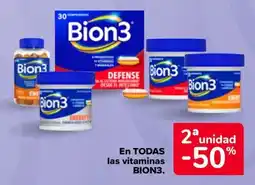 Carrefour Bion3 en todas las vitaminas oferta