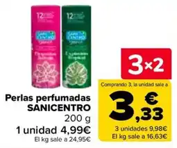 Carrefour Perlas perfumadas SANICENTRO oferta