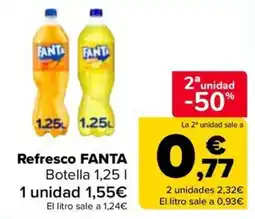 Carrefour Refresco FANTA oferta