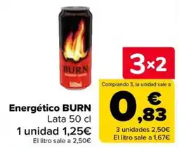 Carrefour Energético BURN oferta