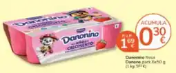 Consum Danonino fresa oferta