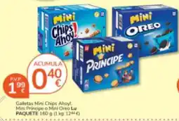 Consum Mini Chips Ahoy Mini Príncipe o Mini Oreo Lu oferta
