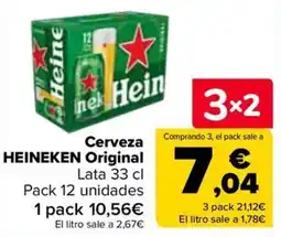 Carrefour Heineken Original oferta