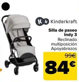Carrefour Kinderkraft silla de paseo indy 3 oferta