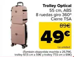 Carrefour Trolley Optical oferta