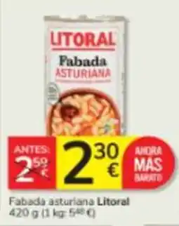 Consum Litoral fabada asturiana oferta
