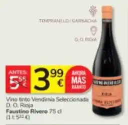 Consum Faustino Rivera Vino tinto Vendimia Seleccionada oferta