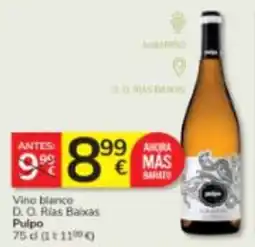 Consum Pulpo vino blanco oferta
