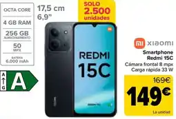 Carrefour Xiaomi Smartphone Redmi 15C oferta