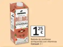 Consum Consum bebida de avellanas oferta