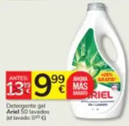 Consum Ariel detergente gel oferta
