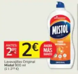 Consum Mistol lavavajillas original oferta