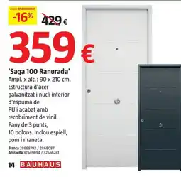 Bauhaus Bauhaus saga 100 ranurada oferta