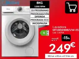 Conforama Lavadora MF100W80B/1/W-ES oferta