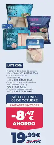 La Sirena Pescado blancos oferta