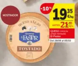Consum El Pastor queso mezcla añejo tostado oferta