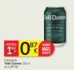 Consum Cerveza Voll-Damm oferta