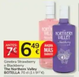 Consum The Northern Valley Ginebra Strawberry o Blackberry oferta