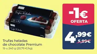 Trufas heladas