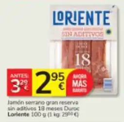 Consum Loriente jamón serrano gran reserva oferta