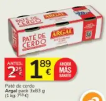 Argal paté de cerdo