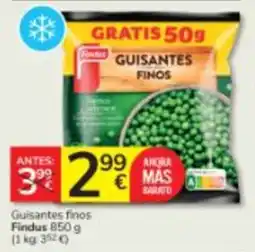 Consum Findus guisantes finos oferta