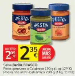 Consum Salsa Barilla FRASCO oferta