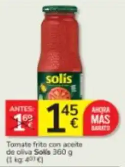Consum solis tomate frito con aceite de oliva oferta