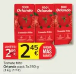 Consum Orlando tomate frito oferta