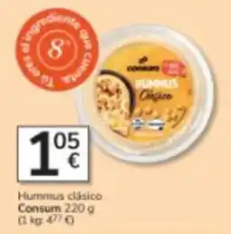 Consum Consum Hummus clàssic oferta