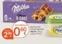 Consum Milka bizcocho chocolate oferta