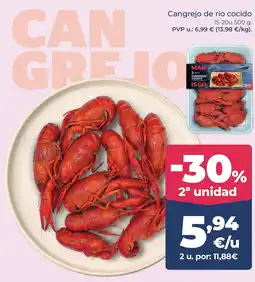La Sirena isco cranc de riu cuit oferta
