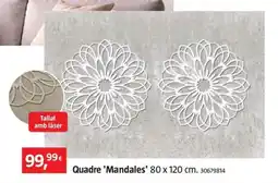Bauhaus Quadre 'Mandales' oferta