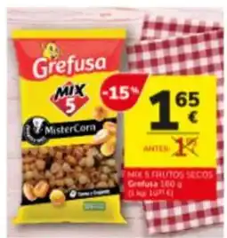 Consum Grefusa mix 5 mistercorn oferta