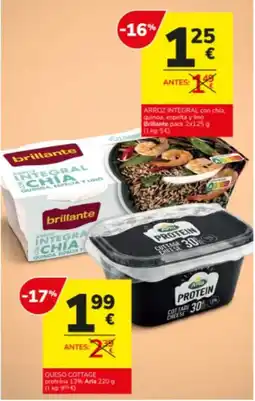 Consum brillante arroz integral con chia oferta