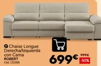 Robert chaise longue derecha/izquierda con cama