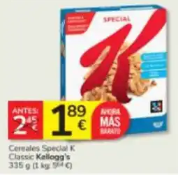 Consum Cereales Special K Classic Kellogg's oferta